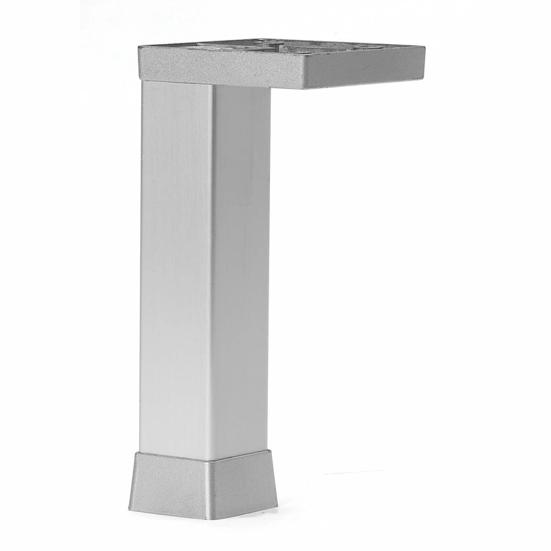 7-7/8" (200 mm) Adjustable Furniture Leg Aluminum